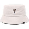 imageDALIX Espresso Martini Cotton Bucket Hat Lightweight Outdoor Travel Beach Everyday WomensParchment White