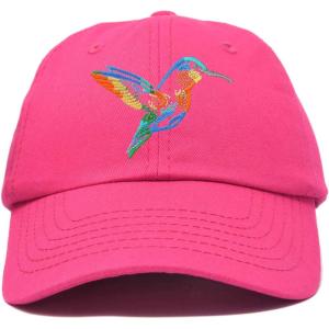 imageDALIX Hummingbird Hat Baseball Cap Mom Nature Wildlife Birdwatcher GiftHot Pink
