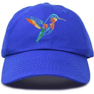 imageDALIX Hummingbird Hat Baseball Cap Mom Nature Wildlife Birdwatcher GiftRoyal Blue