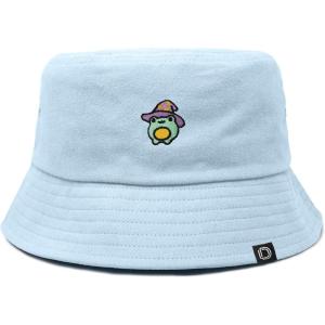imageDALIX Sorcerer Frog Cotton Bucket Hat Lightweight Outdoor Travel Beach Everyday WomensForever Blue
