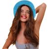 imageDALIX Bucket Hats Washed Cotton Camouflage  Solid Color Styles LXL SizesBaby Teal