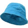 imageDALIX Bucket Hats Washed Cotton Camouflage  Solid Color Styles LXL SizesBaby Teal