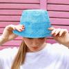 imageDALIX Bucket Hats Washed Cotton Camouflage  Solid Color Styles LXL SizesBaby Teal