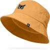 imageDALIX Butterfly Cotton Bucket Hat Lightweight Outdoor Travel Beach Everyday WomensGolden Cream