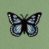 imageDALIX Butterfly Cotton Bucket Hat Lightweight Outdoor Travel Beach Everyday WomensTurf Green