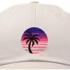 imageDALIX Palm Tree Dad Hat Womens Embroidery Baseball CapBeige