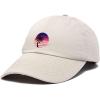 imageDALIX Palm Tree Dad Hat Womens Embroidery Baseball CapBeige