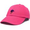 imageDALIX Palm Tree Dad Hat Womens Embroidery Baseball CapHot Pink
