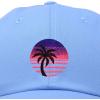 imageDALIX Palm Tree Dad Hat Womens Embroidery Baseball CapLight Blue
