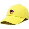 imageDALIX Palm Tree Dad Hat Womens Embroidery Baseball CapMinion Yellow