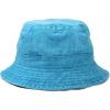 imageDALIX Bucket Hats Washed Cotton Camouflage  Solid Color Styles LXL SizesBaby Teal