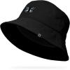 imageDALIX Butterfly Embroidered Bucket Hat in Black  XLarge