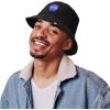 imageDALIX Embroidered NASA Bucket Hat Cotton Men TeensBlack