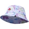 imageDALIX Embroidered Watermelon Tie Dye Cotton Outdoor Summer Bucket Hat in GreenGreen