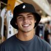 imageDALIX Ghost Cotton Bucket Hat Lightweight Outdoor Travel Beach Everyday MensBlack