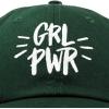 imageDALIX Girl Power Baseball Cap Dad Hat Womens Girls TeensDark Green