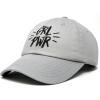 imageDALIX Girl Power Baseball Cap Dad Hat Womens Girls TeensGray