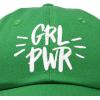 imageDALIX Girl Power Baseball Cap Dad Hat Womens Girls TeensKellygreen Green