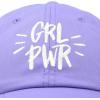 imageDALIX Girl Power Baseball Cap Dad Hat Womens Girls TeensLavender