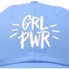 imageDALIX Girl Power Baseball Cap Dad Hat Womens Girls TeensLight Blue