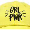 imageDALIX Girl Power Baseball Cap Dad Hat Womens Girls TeensMinion Yellow