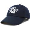 imageDALIX Girl Power Baseball Cap Dad Hat Womens Girls TeensNavy Blue