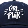 imageDALIX Girl Power Baseball Cap Dad Hat Womens Girls TeensNavy Blue