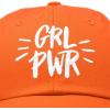 imageDALIX Girl Power Baseball Cap Dad Hat Womens Girls TeensOrange