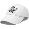 imageDALIX Girl Power Baseball Cap Dad Hat Womens Girls TeensWhite