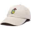 imageDALIX Mushroom Frog Embroidered Dad Cap Cotton Baseball Hat WomenBeige
