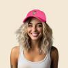 imageDALIX Mushroom Frog Embroidered Dad Cap Cotton Baseball Hat WomenHot Pink