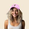 imageDALIX Mushroom Frog Embroidered Dad Cap Cotton Baseball Hat WomenLight Pink