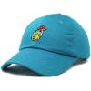 imageDALIX Mushroom Frog Embroidered Dad Cap Cotton Baseball Hat WomenTeal