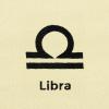 imageDALIX Zodiac Sign Shopping Tote Bag Black Star Horoscope Gifts  VirgoLibra