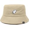 imageDALIX Ghost Cotton Bucket Hat Lightweight Outdoor Travel Beach Everyday MensSesame Beige