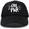 imageDALIX Girl Power Baseball Cap Dad Hat Womens Girls TeensBlack