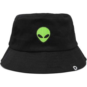 imageDALIX Alien Embroidered Bucket HatBlack