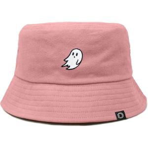 imageDALIX Ghost Cotton Bucket Hat Lightweight Outdoor Travel Beach Everyday MensPeach Melba