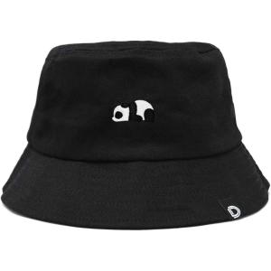 imageDALIX Panda Embroidered Bucket HatBlack
