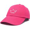 imageDALIX Crown Dad Hat Baseball Cap Stitched Embroidered Custom CapsHot Pink