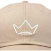 imageDALIX Crown Dad Hat Baseball Cap Stitched Embroidered Custom CapsKhaki