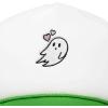 imageDALIX Embroidered Heartly Ghost Trucker Cap Hat WomenKelly White