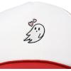 imageDALIX Embroidered Heartly Ghost Trucker Cap Hat WomenRed White