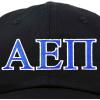 imageDALIX Alpha Epsilon Pi Fraternity Greek Letters Ball Cap Embroidered HatBlack