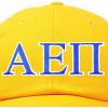 imageDALIX Alpha Epsilon Pi Fraternity Greek Letters Ball Cap Embroidered HatGold