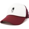 imageDALIX Astronaut Spaceman Embroidered Trucker HatMaroon White