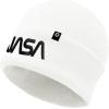 imageDALIX Embroidered NASA Worm Logo BeanieBlack Worm  White