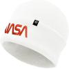 imageDALIX Embroidered NASA Worm Logo BeanieRed Worm  White