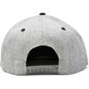 imageDALIX Rainbow Snapback Flat Bill Baseball Hat Embroidered Cap MensBlack Light Gray