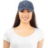 imageDALIX Texas Hat Lone Star State Mens Womens Baseball Cap Washed Navy Blue